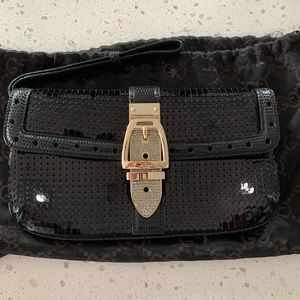Gucci Sequin Clutch with Small Strap
